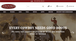 Desktop Screenshot of cowpokesonline.com